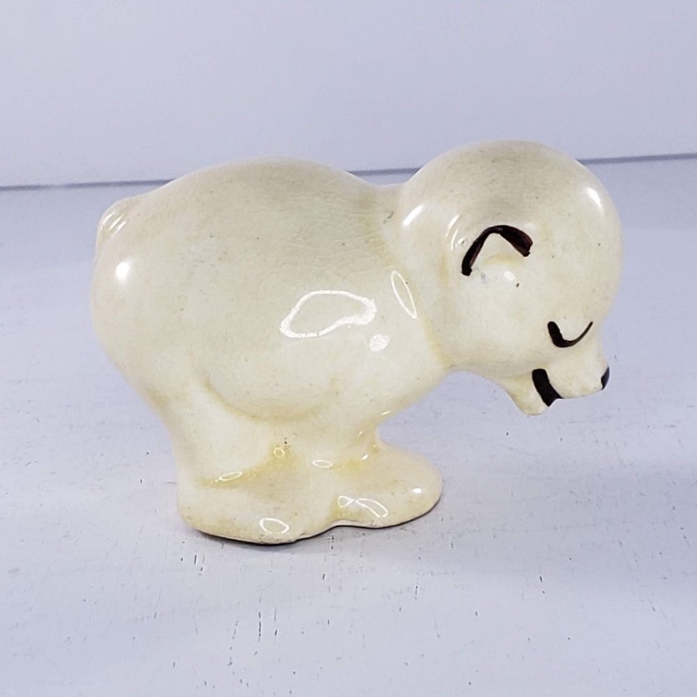 Walker Pottery Bear Cub Baby Figurine California